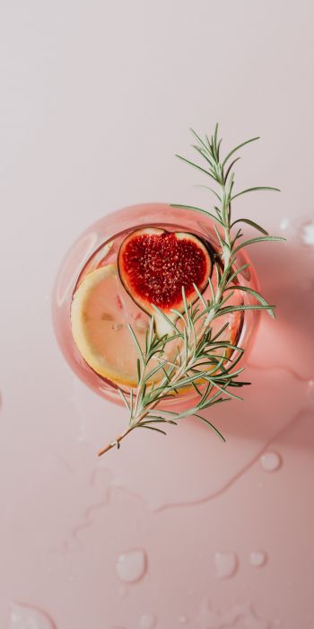 cocktail, drink, pink Wallpaper 720x1440