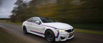 BMW M4, high speed Wallpaper 3440x1440