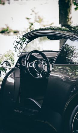 Porsche 911, Porsche interior Wallpaper 600x1024