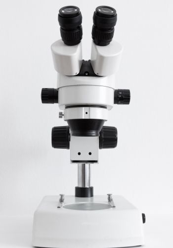 microscope, white, minimalism Wallpaper 1668x2388