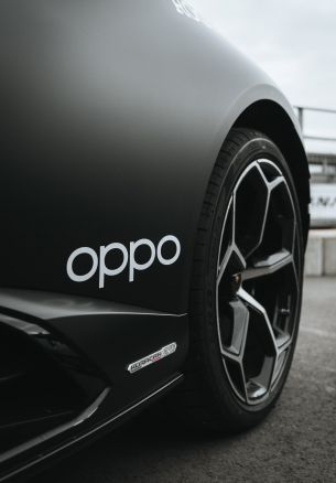 days OPPO, black car, wheel Wallpaper 1640x2360