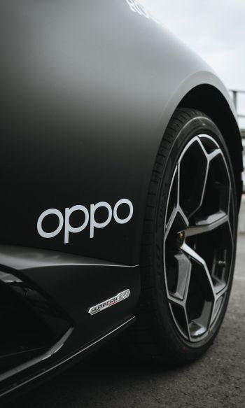 days OPPO, black car, wheel Wallpaper 1200x2000