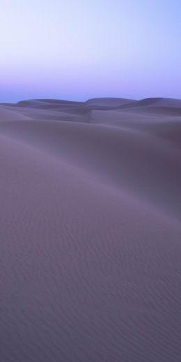 Обои 720x1440 песчаные дюны, пустыня, фиолетовый