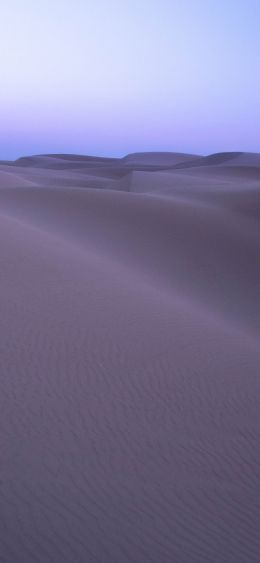 sand dunes, desert, purple Wallpaper 1080x2340