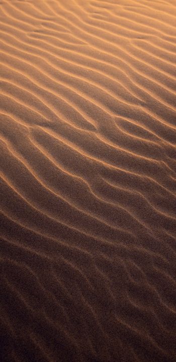 Обои 1440x2960 песок, пустыня