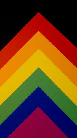 Обои 750x1334 фон, разноцветный, треугольник