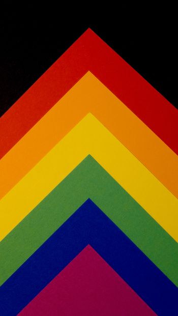 Обои 640x1136 фон, разноцветный, треугольник