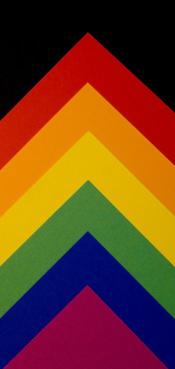 Обои 1440x3040 фон, разноцветный, треугольник