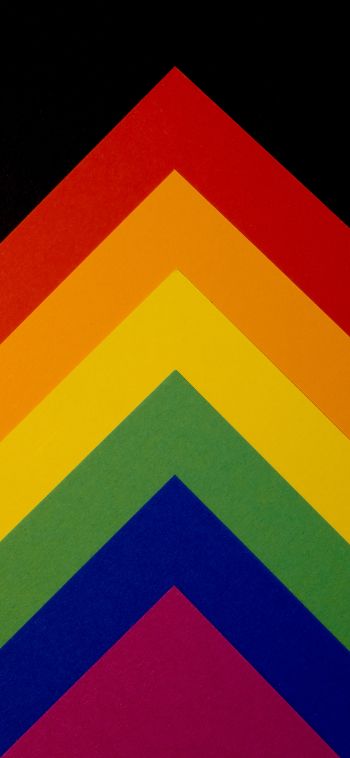 background, multicolored, triangle Wallpaper 1080x2340