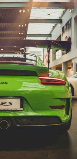 Обои 1080x2220 Porsche 911 GT3 RS, спортивная машина