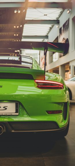 Обои 1440x3200 Porsche 911 GT3 RS, спортивная машина