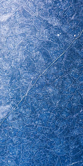 ice, pattern, blue Wallpaper 720x1440