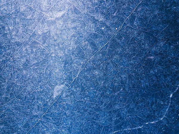ice, pattern, blue Wallpaper 3992x2992