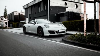 Обои 3840x2160 Porsche 911, спортивная машина