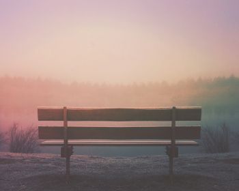 bench, loneliness, minimalism Wallpaper 1280x1024