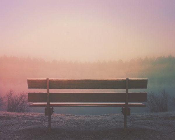 bench, loneliness, minimalism Wallpaper 1280x1024