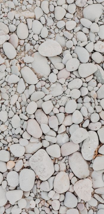 stones, white, light Wallpaper 1080x2220
