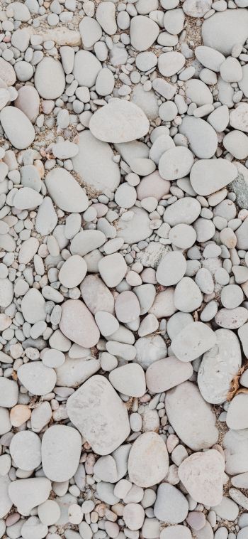 stones, white, light Wallpaper 1080x2340