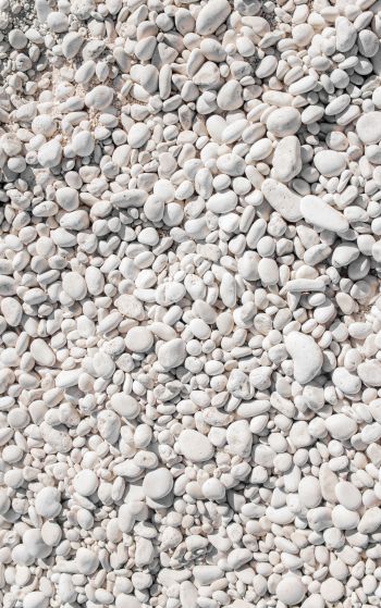stones, pebbles, white Wallpaper 1752x2800