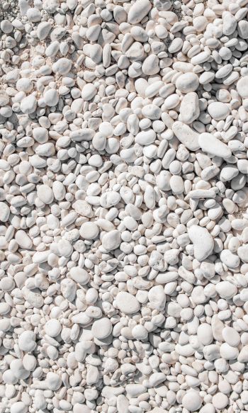 stones, pebbles, white Wallpaper 1200x2000