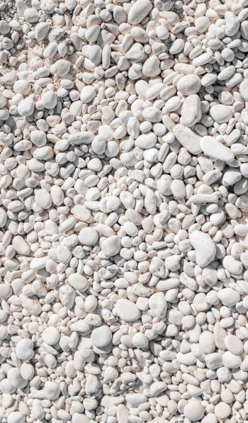stones, pebbles, white Wallpaper 600x1024