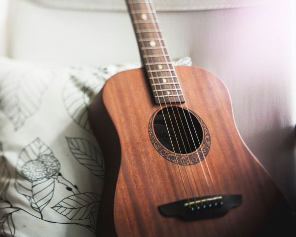 musical instrument, guitar, minimalism Wallpaper 1280x1024