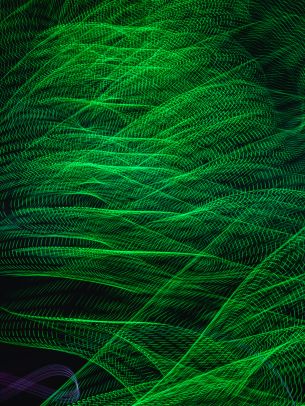 abstraction, green, background Wallpaper 1620x2160