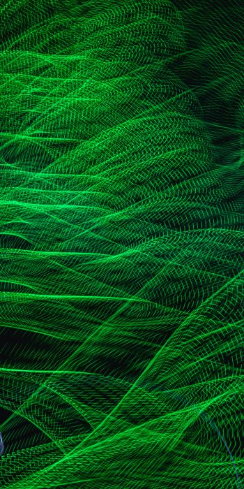 abstraction, green, background Wallpaper 720x1440