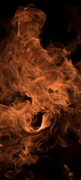 fire, flame, campfire Wallpaper 720x1600