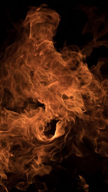 fire, flame, campfire Wallpaper 640x1136