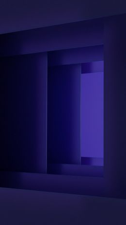3D, abstraction, purple Wallpaper 750x1334