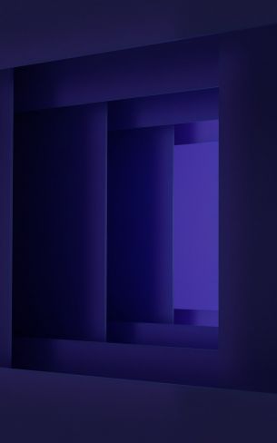 3D, abstraction, purple Wallpaper 1200x1920