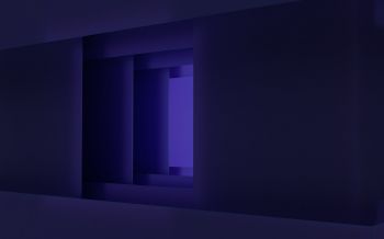 3D, abstraction, purple Wallpaper 2560x1600