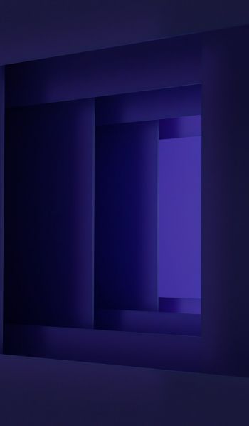 3D, abstraction, purple Wallpaper 600x1024