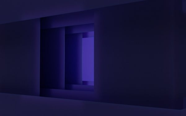 3D, abstraction, purple Wallpaper 2560x1600