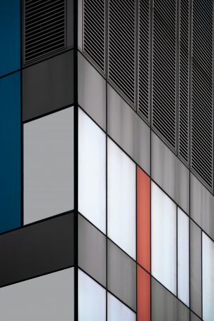 building, minimalism Wallpaper 640x960