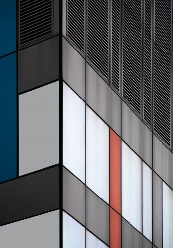 building, minimalism Wallpaper 1668x2388
