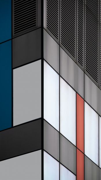 building, minimalism Wallpaper 640x1136