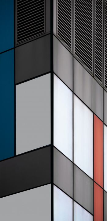 building, minimalism Wallpaper 1440x2960