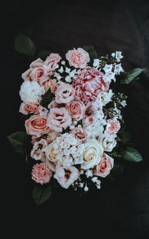 roses, flower bouquet Wallpaper 2973x4757