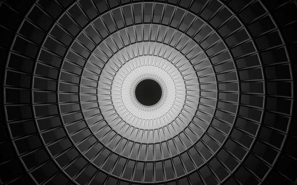 3D, abstraction, black Wallpaper 2560x1600