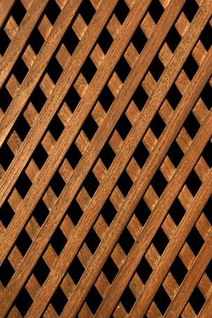 Обои 640x960 деревянная решетка, коричневый