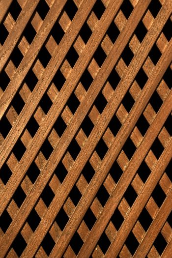 Обои 640x960 деревянная решетка, коричневый