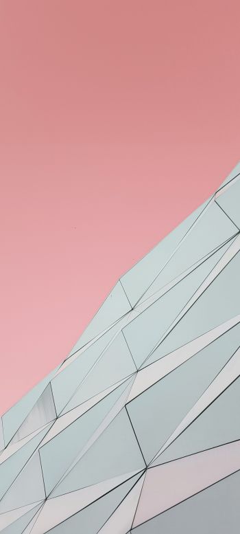 3D, abstraction, pink Wallpaper 720x1600