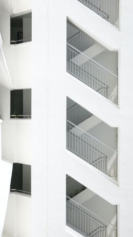 building, white, light Wallpaper 640x1136