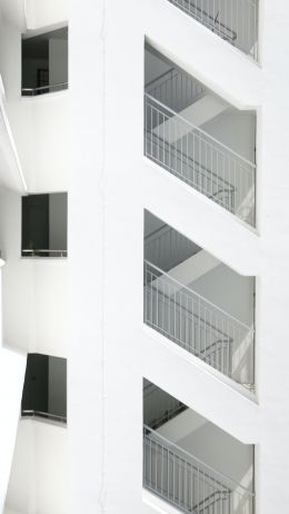 building, white, light Wallpaper 1440x2560