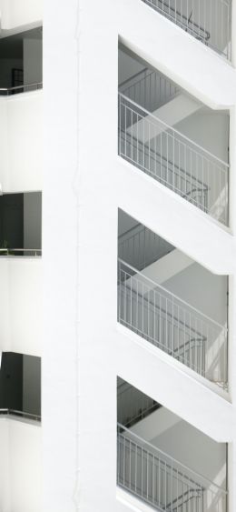 building, white, light Wallpaper 1080x2340