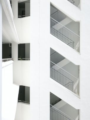 building, white, light Wallpaper 1536x2048