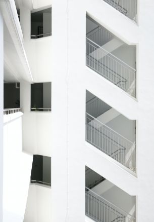 building, white, light Wallpaper 1640x2360