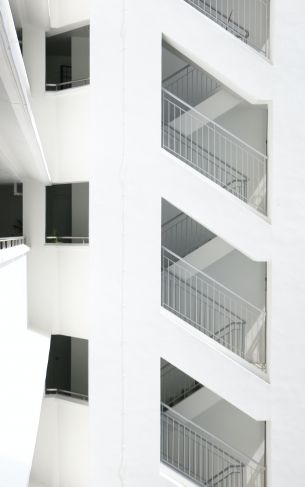 building, white, light Wallpaper 1752x2800